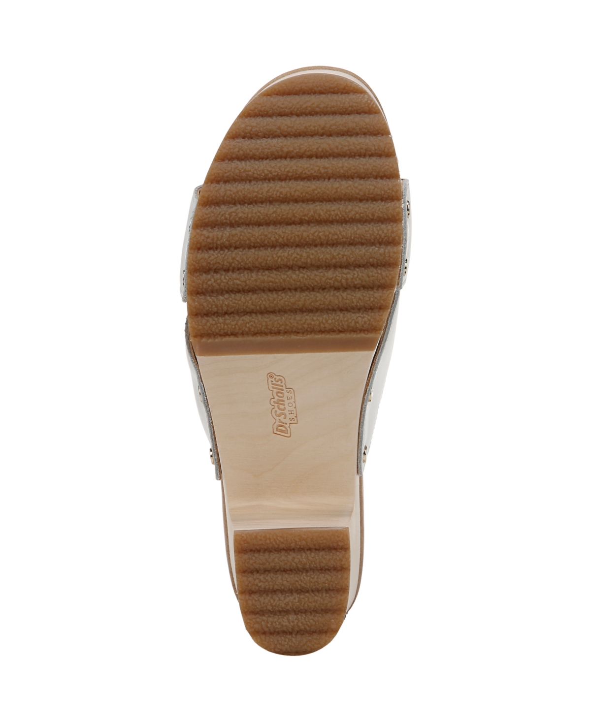 Shop Dr. Scholl's Women's Original Max Too Slide Sandals In White Leather