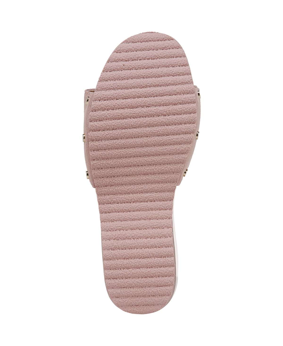 Shop Dr. Scholl's Women's Original Flex Slide Sandals In Blush Pink Suede