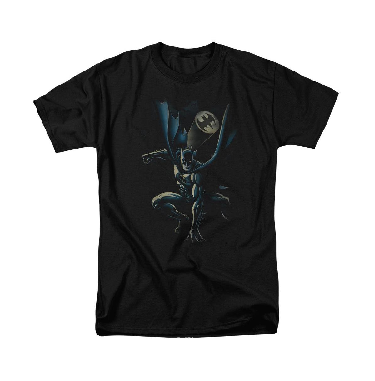 Big & Tall Calling All Bats Short Sleeve Adult Tee / T-Shirt - Black