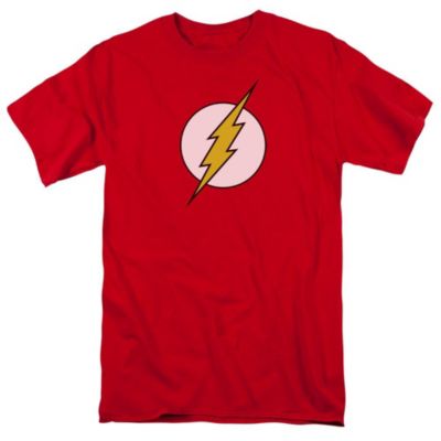 Dc Mens DC Comics Flash Flash Logo Short Sleeve Adult Tee / T-Shirt