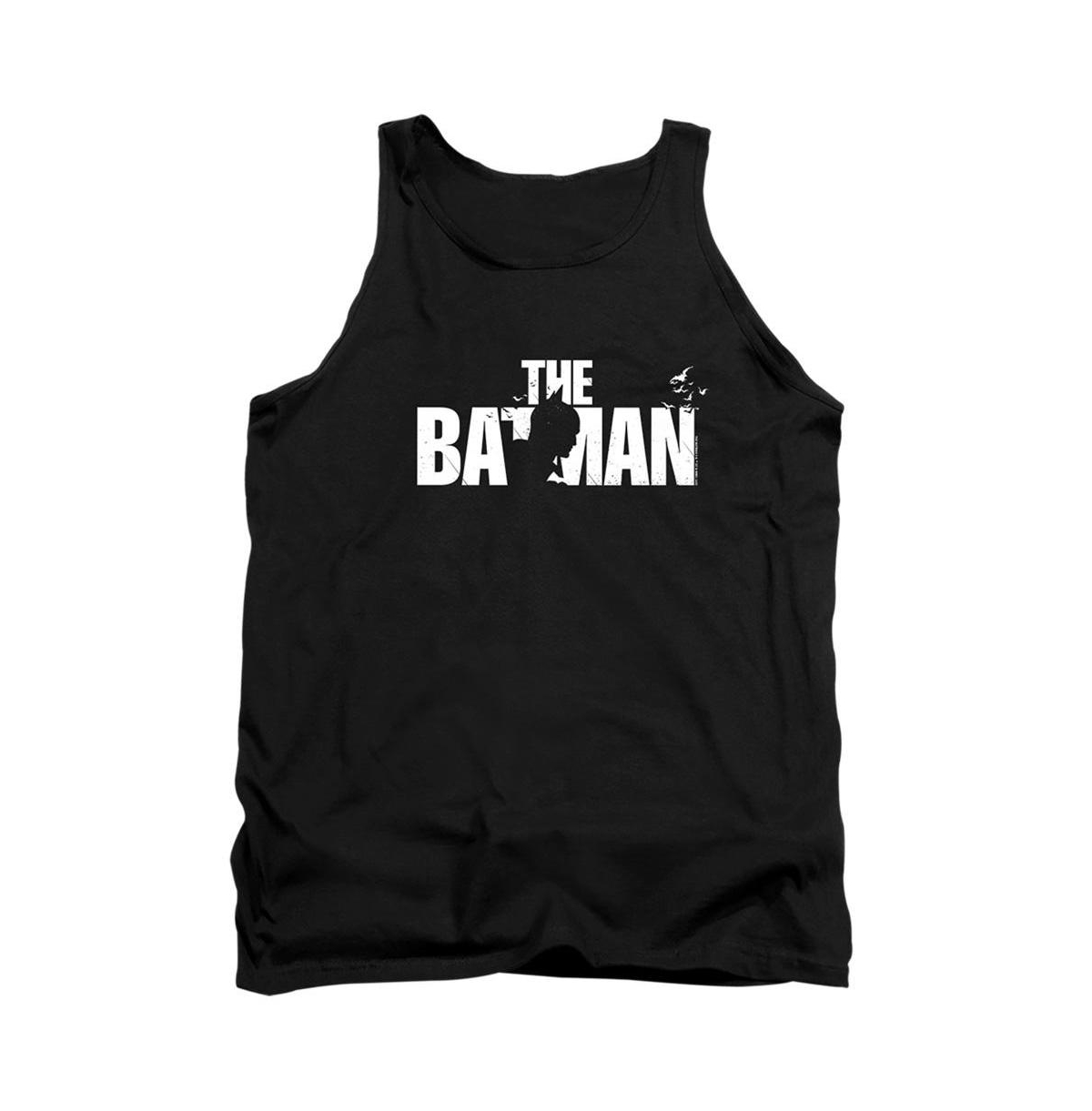 Men's The Silhouette Title Adult Tank Top - Black