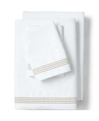 400 Thread Count Sateen Embroidered Pillowcases