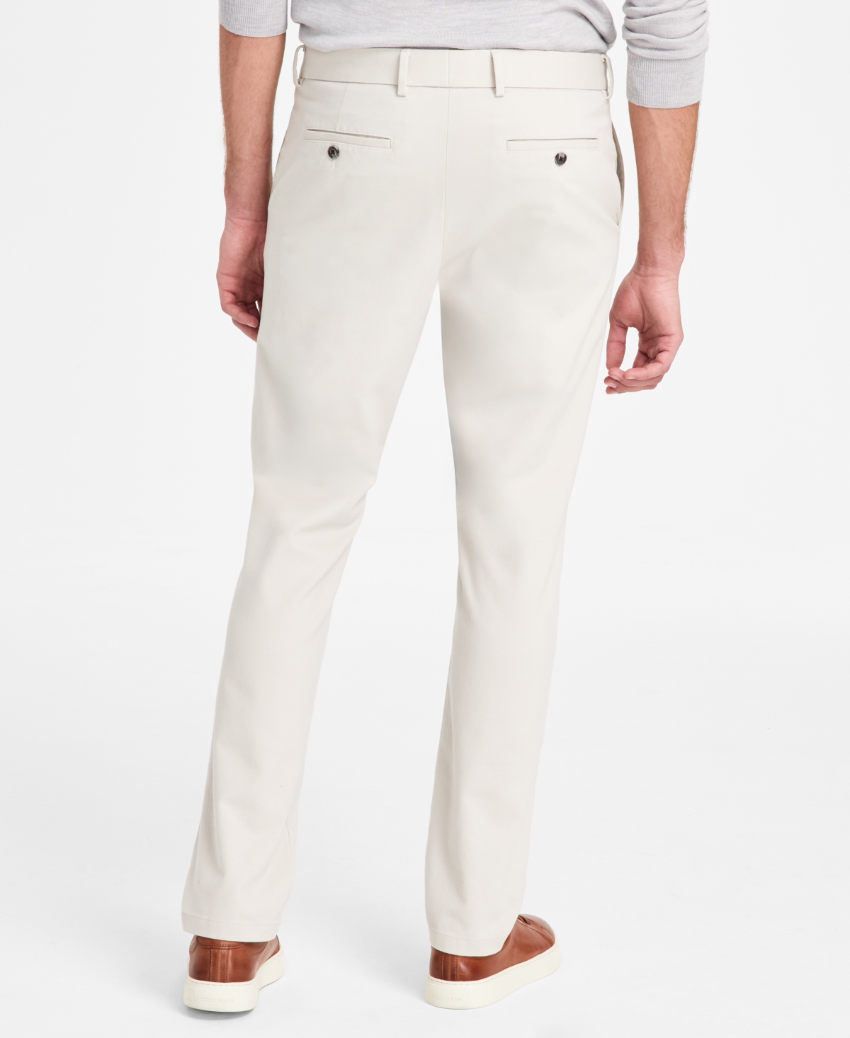 Charles Tyrwhitt Men's Ultimate Non-iron Chino Pants In Stone
