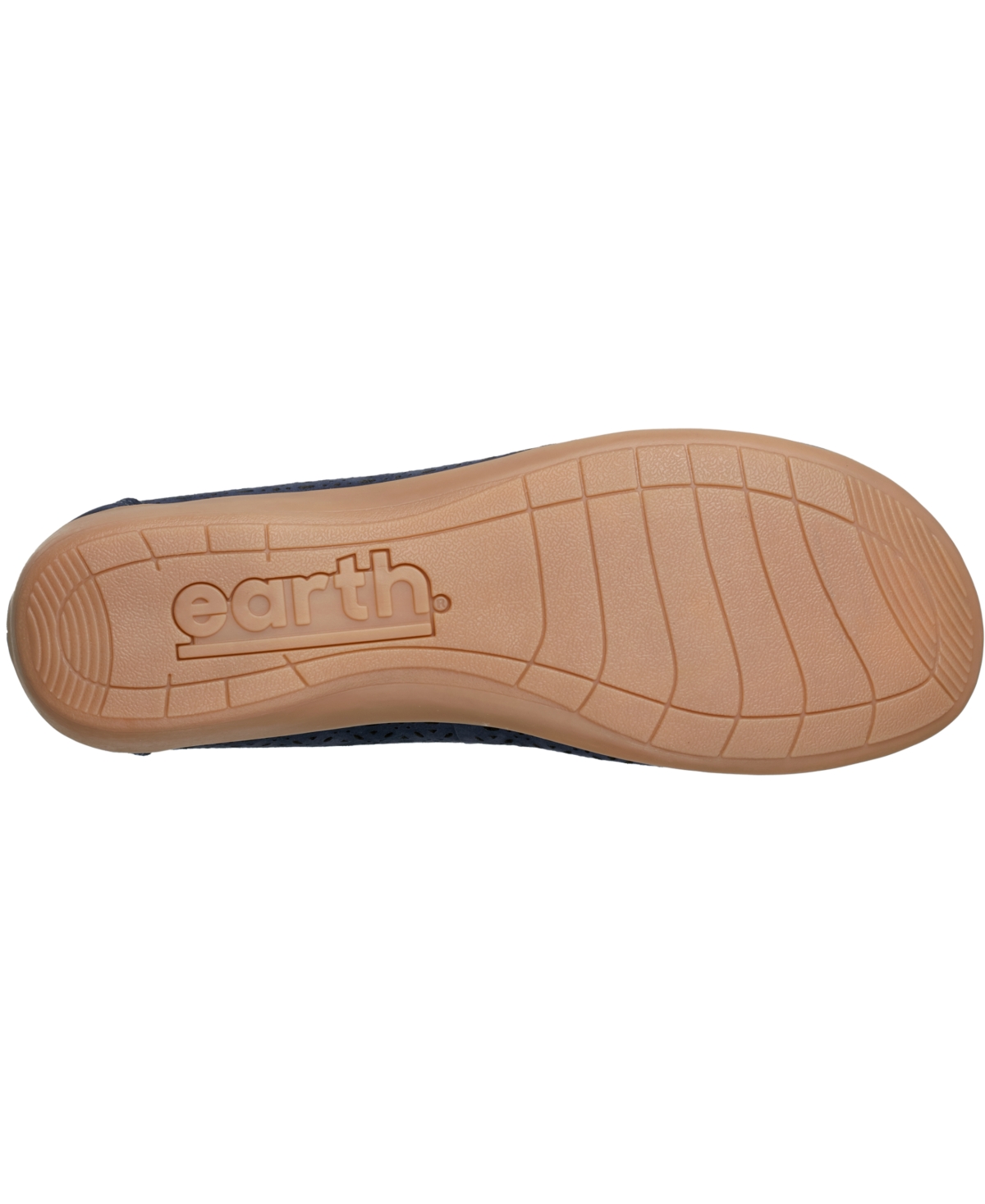 Shop Earth Women's Bria Casual Flat In Navy Nubuck