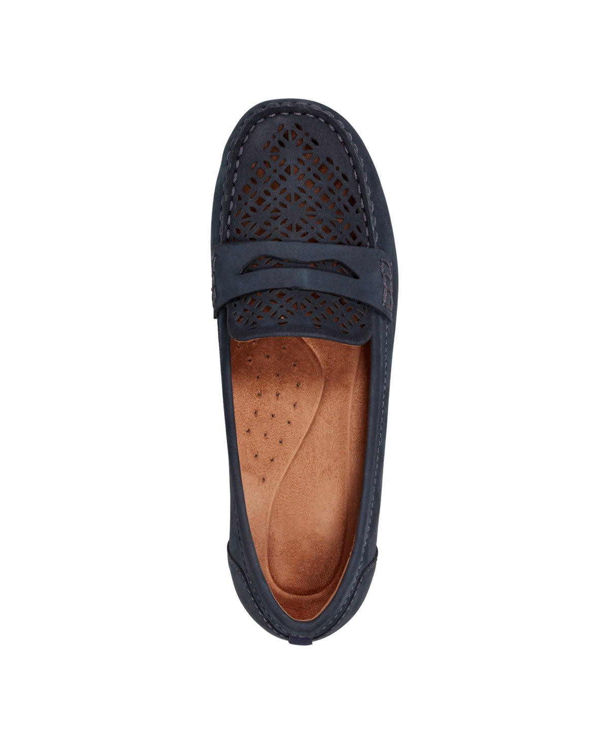 EARTH WOMEN'S REMI CUTOUT SLIP-ON PENNY LOAFERS 
