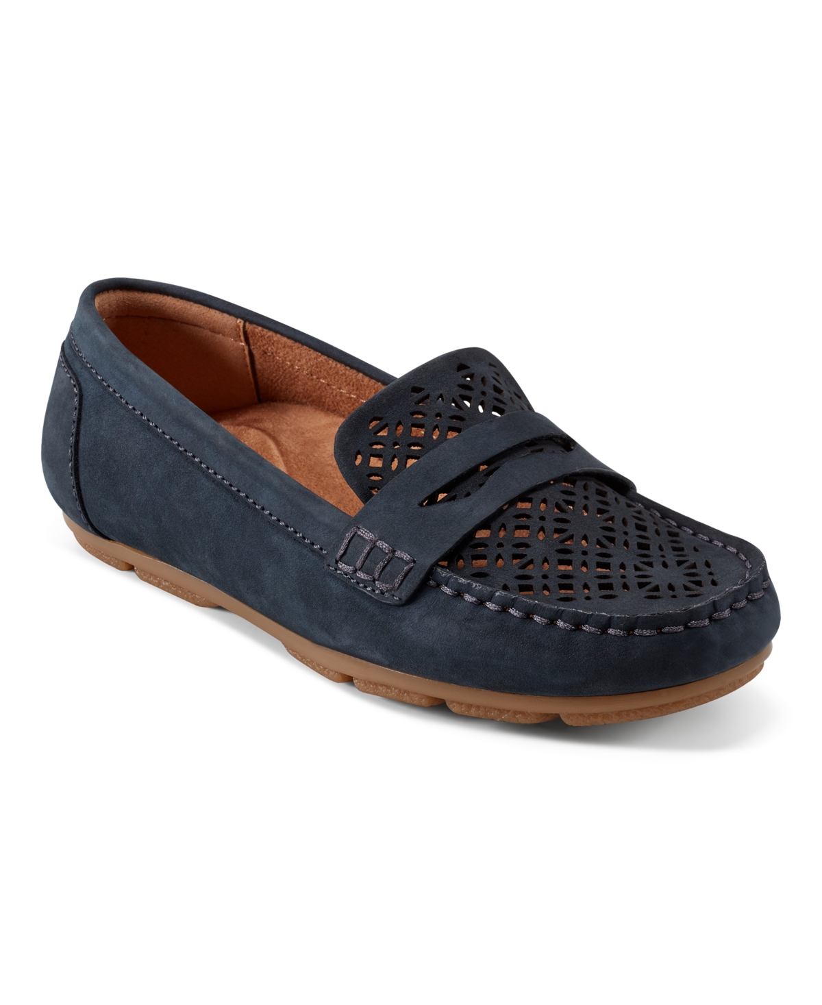 EARTH WOMEN'S REMI CUTOUT SLIP-ON PENNY LOAFERS 