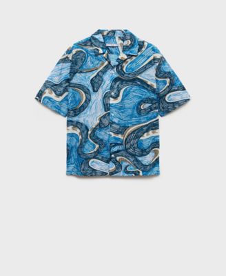 Men's Regular-Fit Printed Shirt