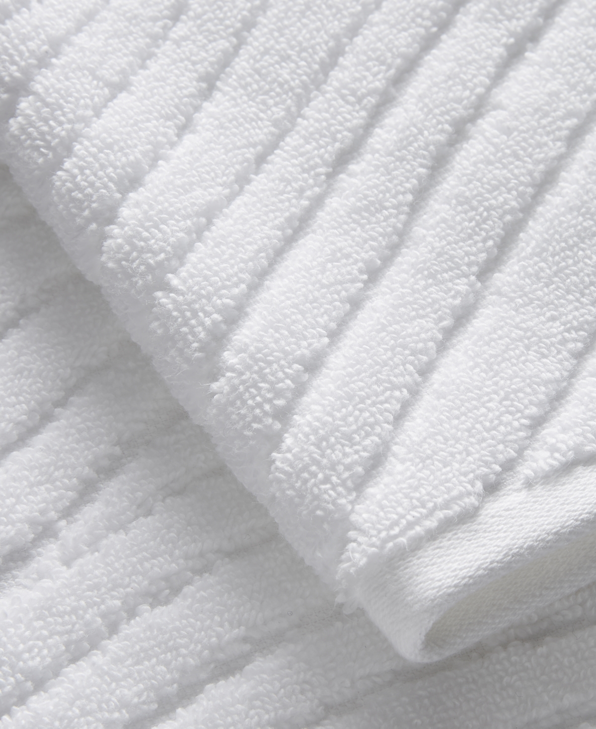 Hotel Collection Expressionist 100% Turkish Cotton Hand Towel, 20" X 30", Exclusively At Macy's In White