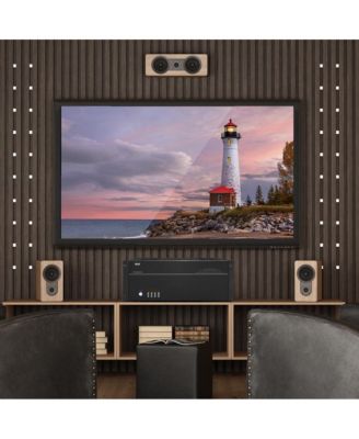 8-Channel Home Theater Amplifier, Multi-Zone Audio Control