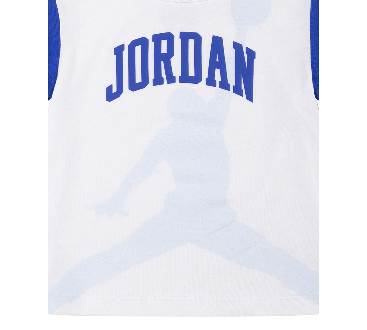 Shop Jordan Baby 1984 Jumpman T-shirt & Shorts, 2 Piece Set In Racer Blue