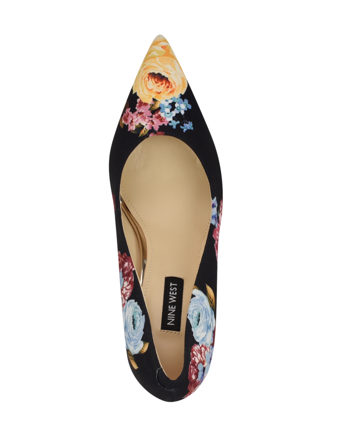 Shop Nine West Women's Fresh Slip-on Stiletto Pumps In Black Rose