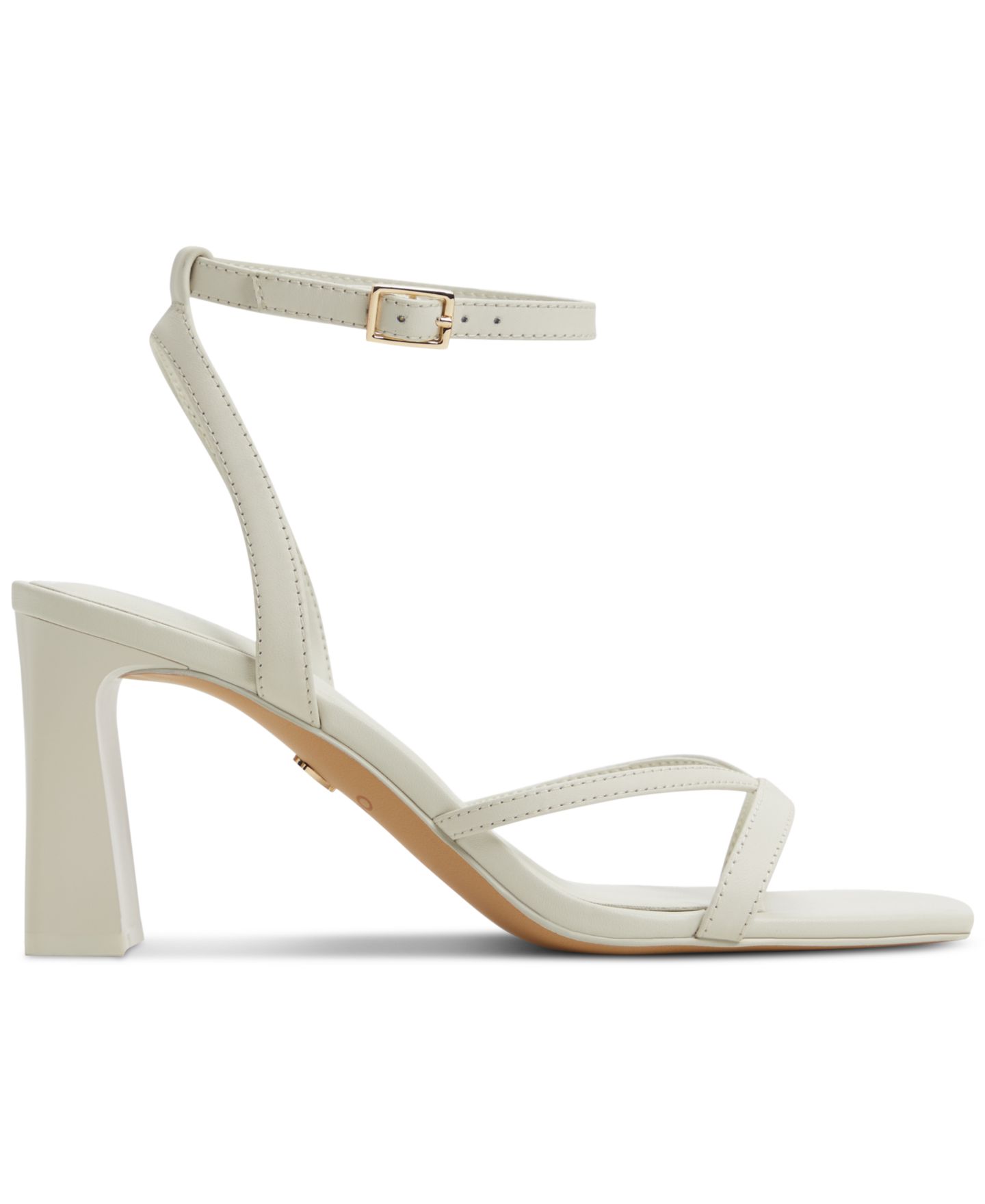 Женские сандалии ALDO Stellare Two-Piece Dress Sandals, цвет: Костяной — фото 2