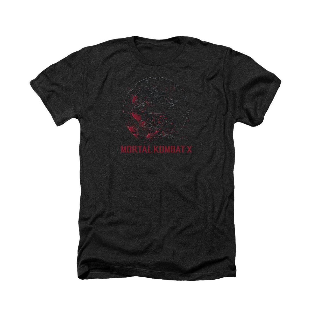 Men's Bloody Seal Adult Heather Tee / T-Shirt - Black