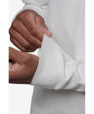 Men's Quarter Zip Mock Neck Sweater