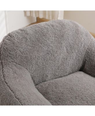 Giant Bean Bag Chair for Adults, Comfy Beanbag Couch with Armrests for Living Room & Bedroom