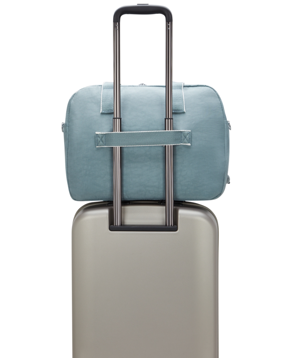 Kipling Defea Extra Large Weekender Duffle Bag In Relaxed Gray