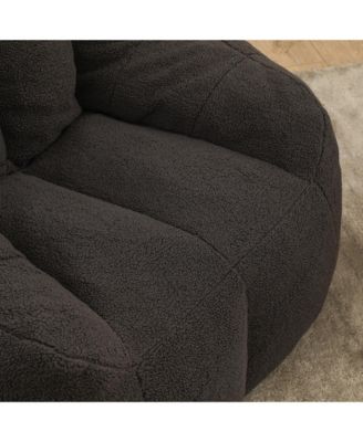Comfy Bean Bag Chair with Memory Foam, Cozy Lounge Chair for Dorm, Bedroom, Living Room