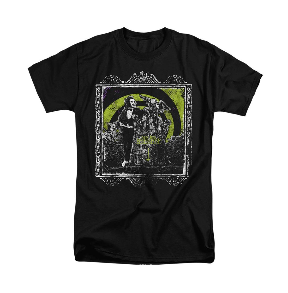 Men's Here Lies Short Sleeve Adult Tee / T-Shirt - Black