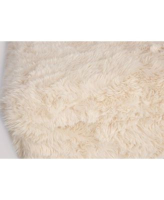 Huggy Luxury Plush Faux Fur Upholstered Storage Bench