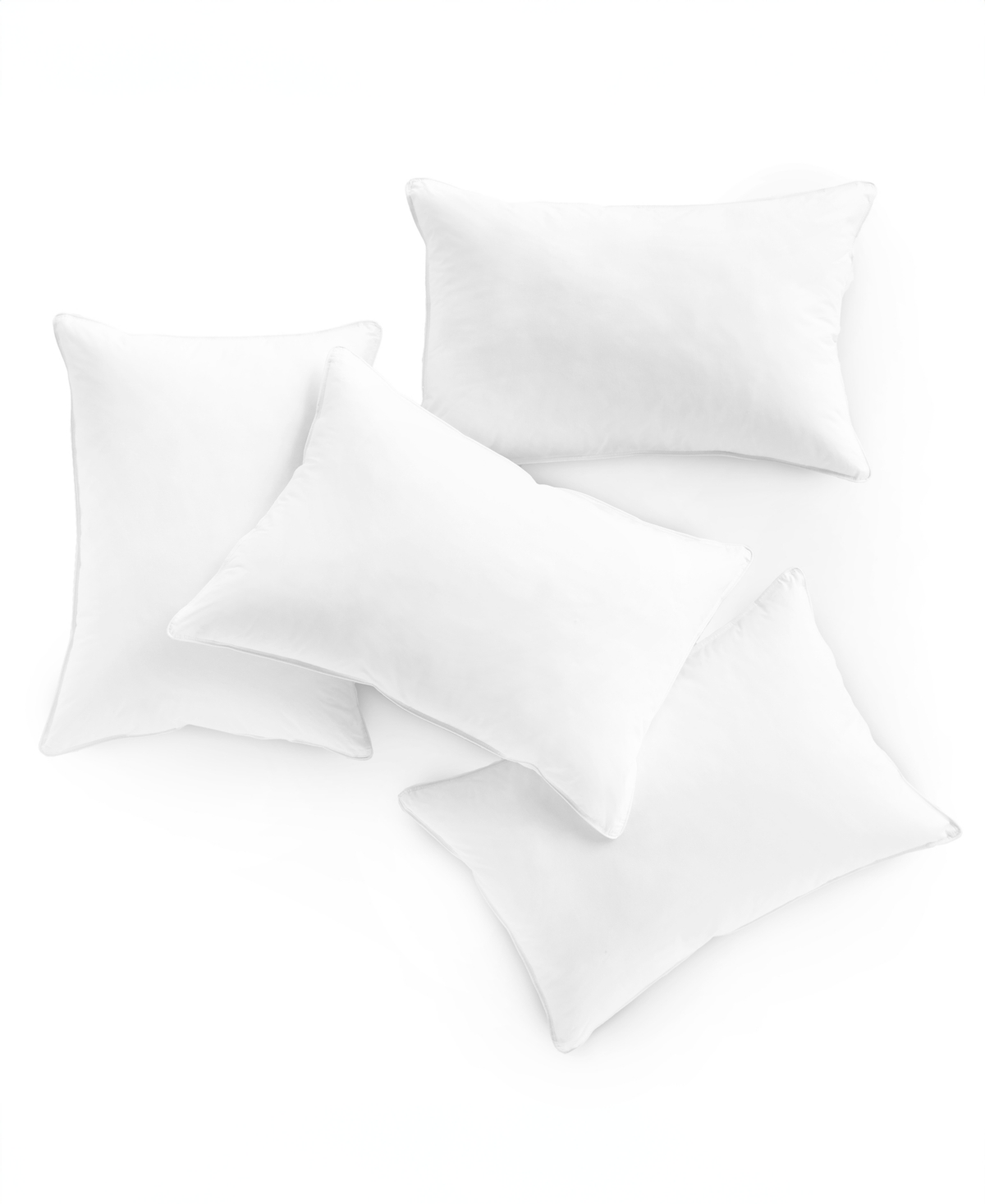 Downlite Enviroloft Soft/medium Density 4-pack Pillows, King In White