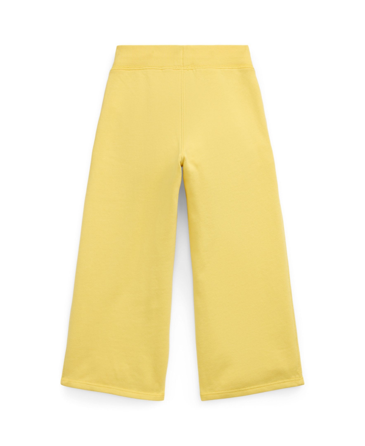 Polo Ralph Lauren Toddler And Little Girls French Terry Wide-leg Sweatpant In Yellow