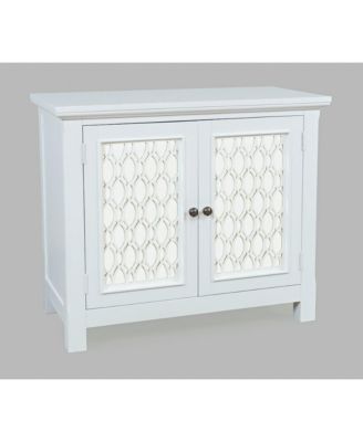 Isabella 38" Luxury Mirrored Accent Storage Cabinet