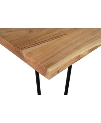 Nature's Edge Solid Acacia Desk with Drawer