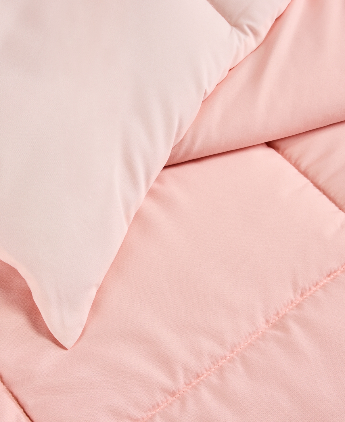 Arch Studio Microfiber Down Alternative Comforter, Twin, Exclusively At Macy's In Pink