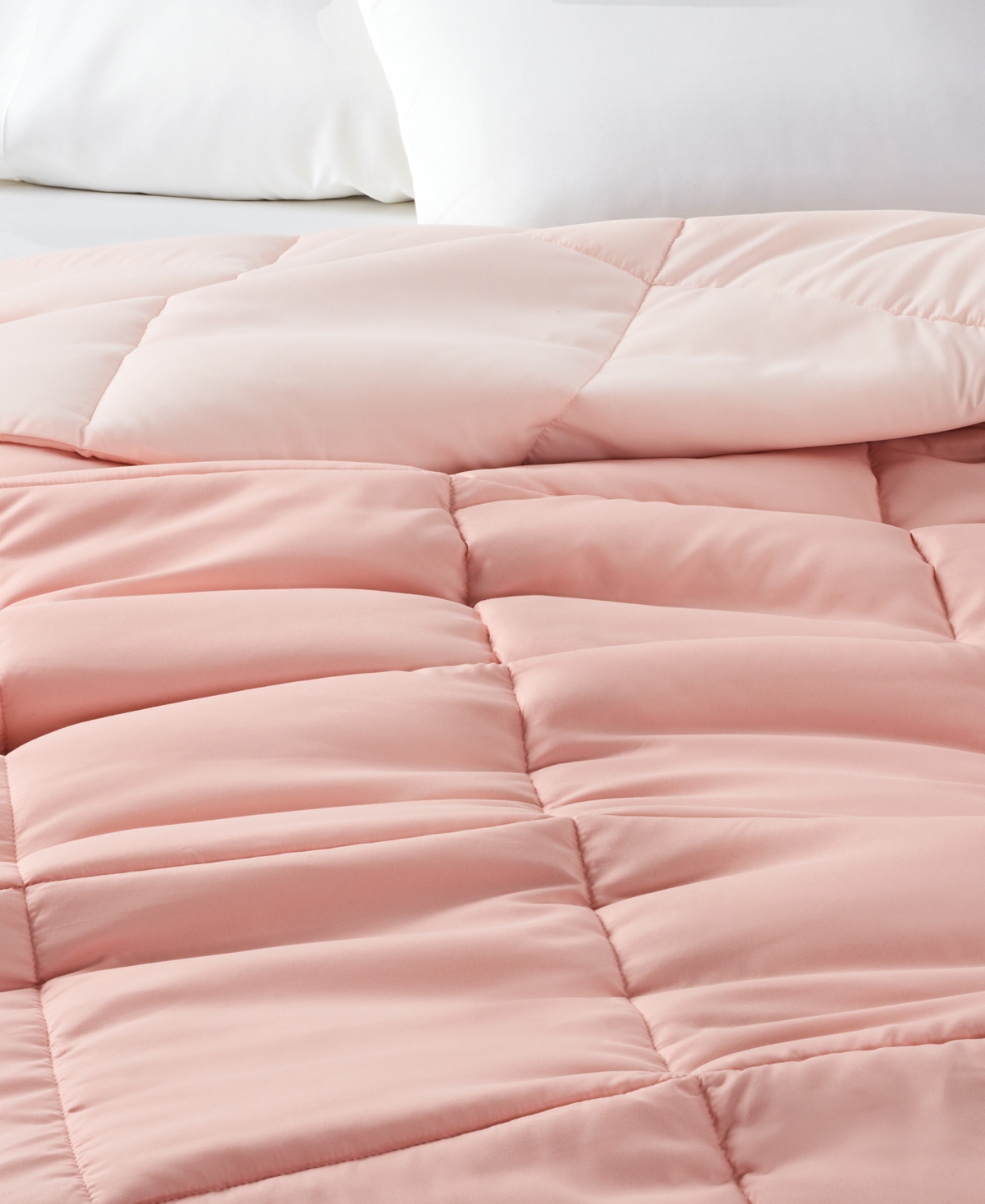Arch Studio Microfiber Down Alternative Comforter, Twin, Exclusively At Macy's In Pink