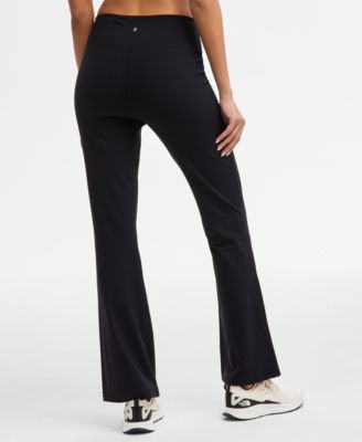 Women's Studio High Rise Flare Leggings, Created for Macy's