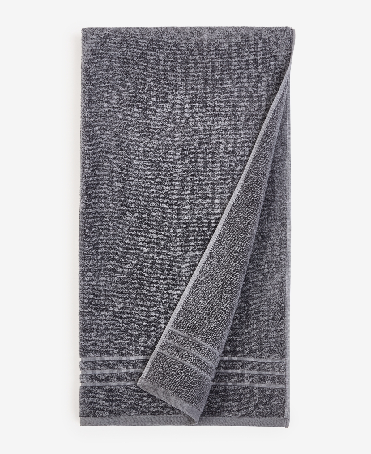 Arch Studio Quick Dry Bath Towel, 30" X 56", Exclusively At Macy's In Charcoal