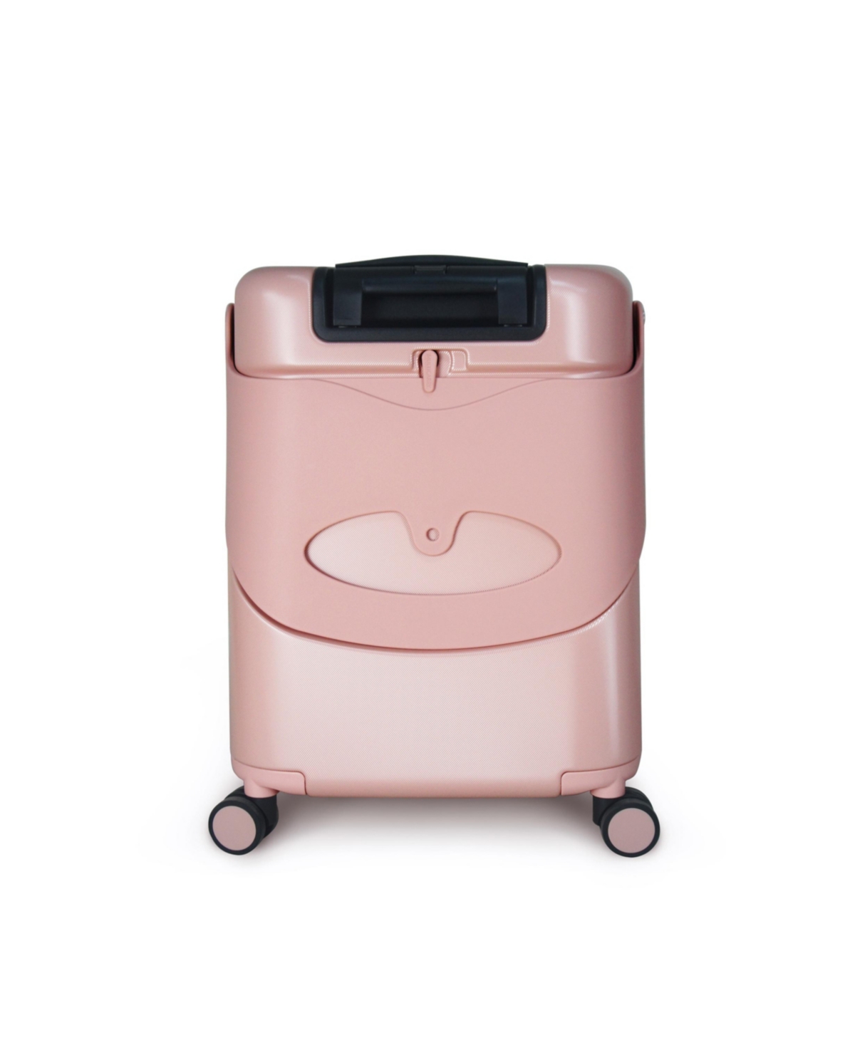 Miamily Infant Multi-functional Seatback Carry On Luggage In Dusty Pink