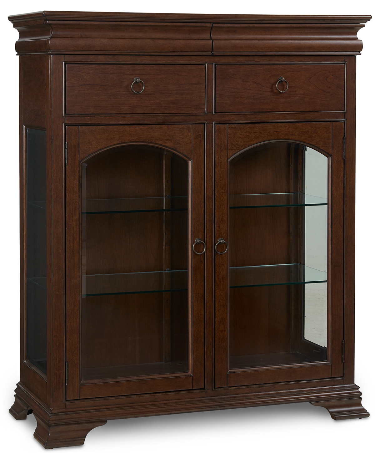 Macy's Nelman Dining Display Cabinet, Created For  In Brown