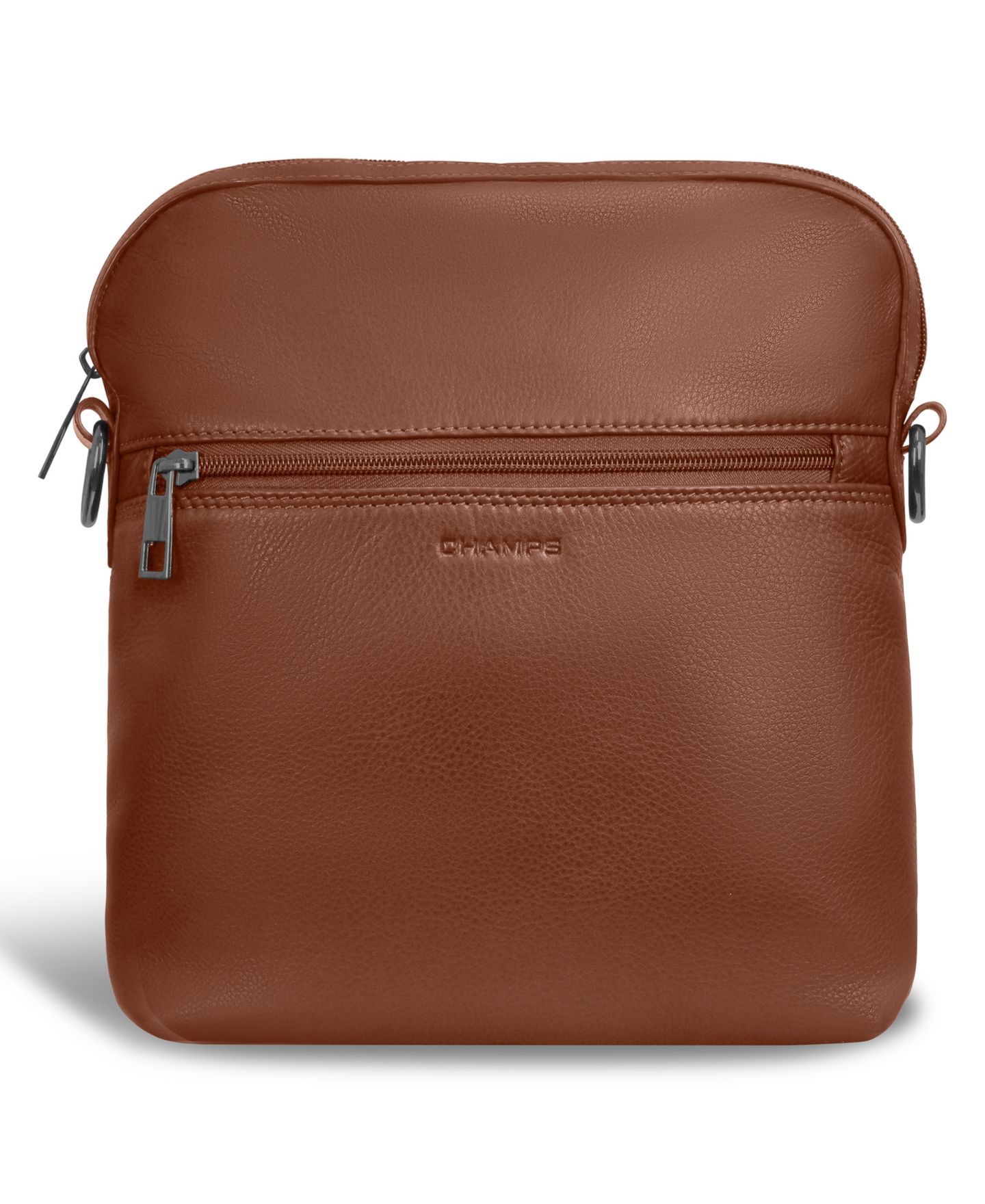 Женская сумка CHAMPS Onyx Leather Cross Body, цвет: Коричневый — фото 2