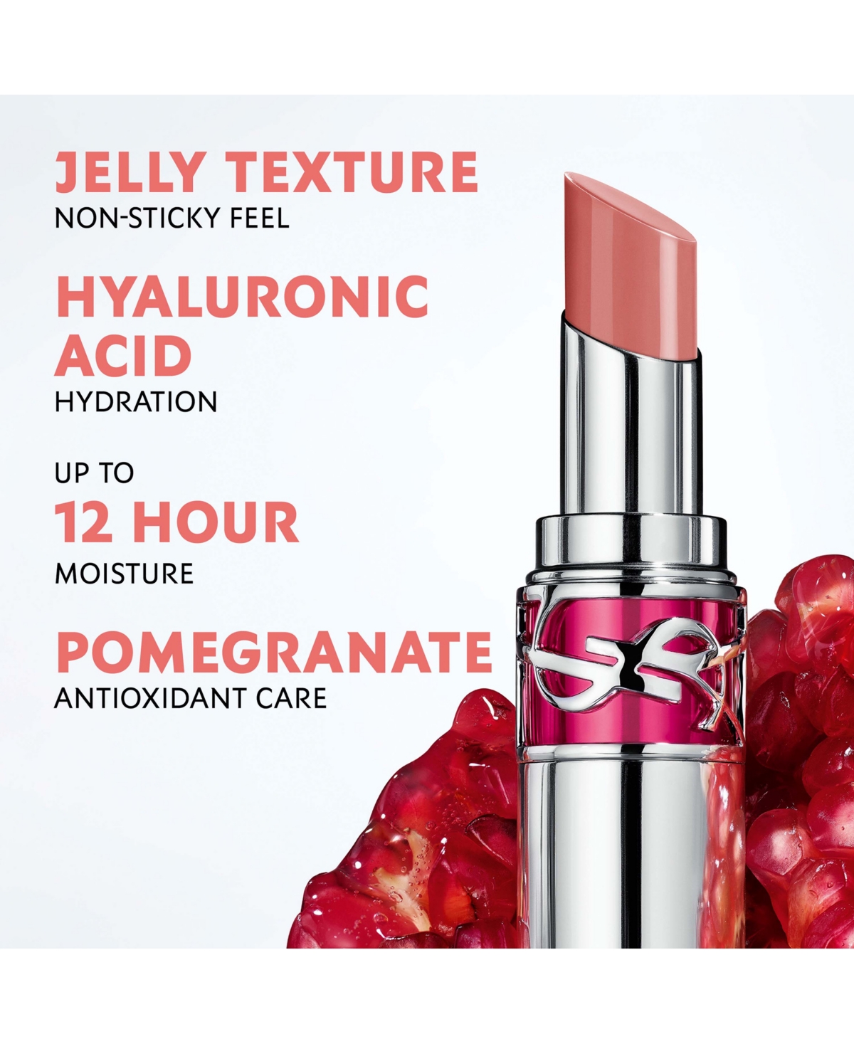 Saint Laurent Candy Glaze Lip Gloss Stick In New 44 Nude Lavalliãre