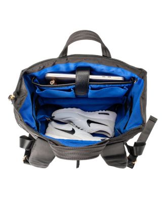 Convertible Organizational Amber Backpack with Lunch Bag