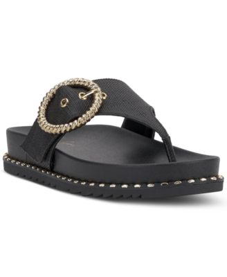 Jessica Simpson - Women's Cymmeri Hooded Thong Flat Sandals