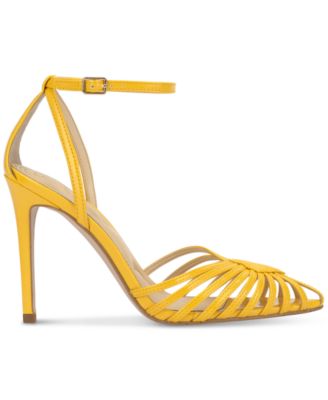Women's Paveri Huarache Strappy Stiletto Pumps