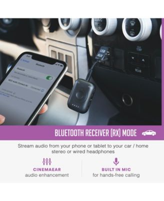 Connect Air Pro Wireless Audio Transmitter & Receiver for In-Flight Audio, Car Stereos, & More
