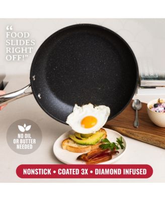 15-Piece Ultra-Durable Non-Stick Diamond Infused Cookware and Bakeware Set