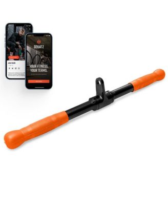 LAT Straight Pulldown Bar with Knurled Handle for Cable Machines