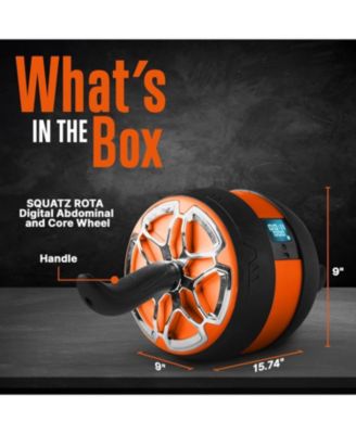 AB Roller Wheel and Pilates Bar Set with Resistance Bands for Total Body Workouts