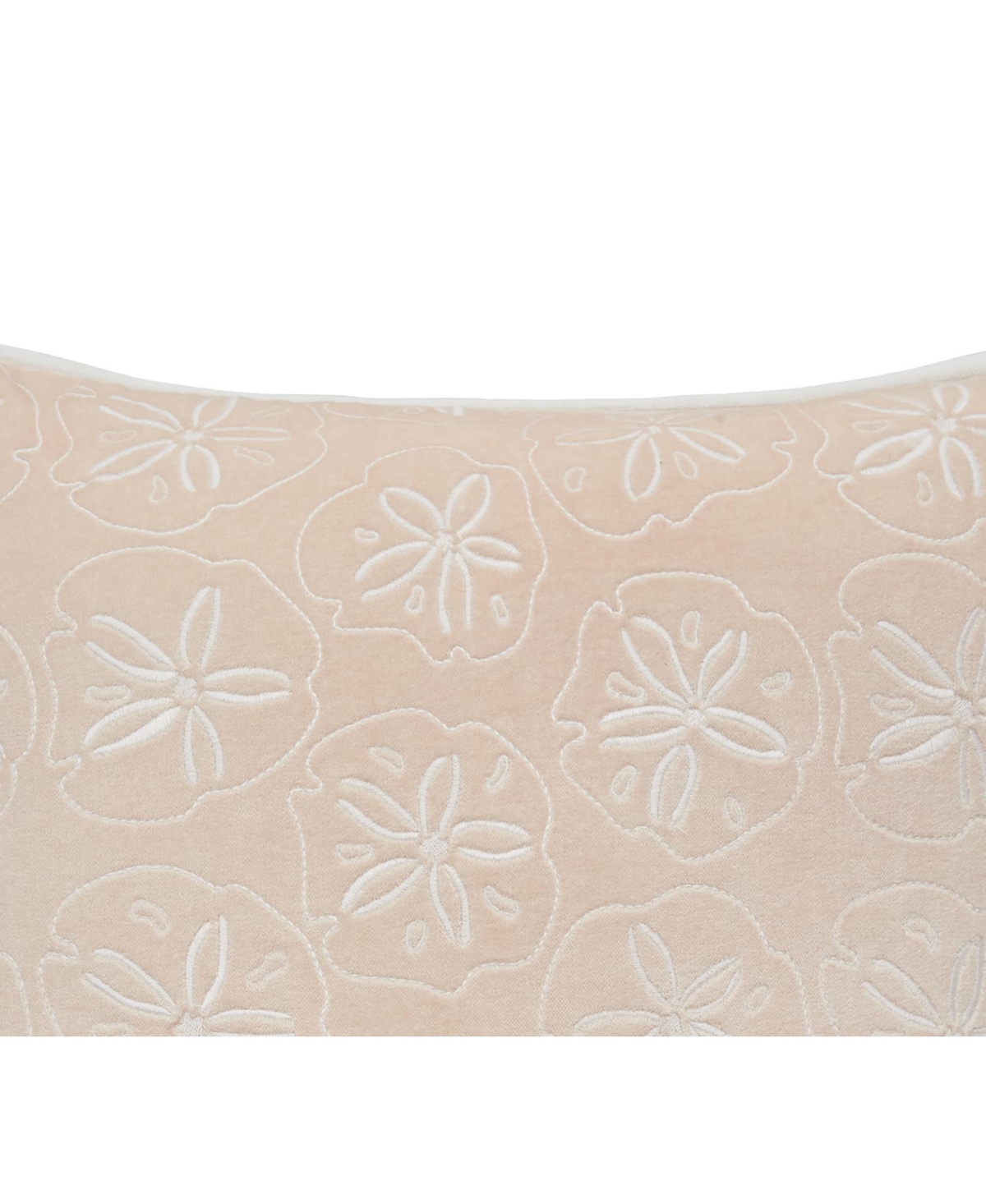 Sand Dollar Velvet Pillow