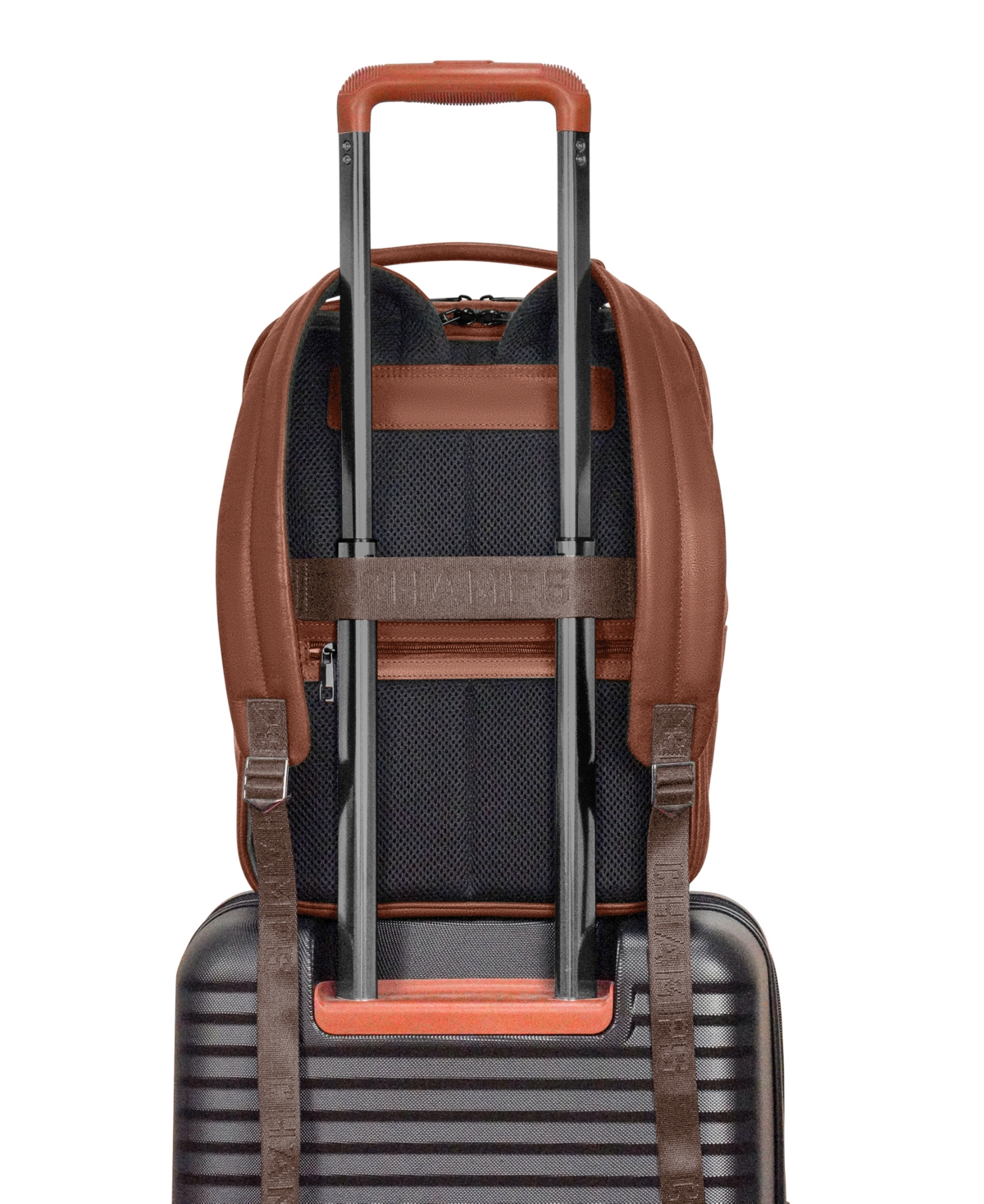 Champs Onyx Collection Compact Backpack In Brown