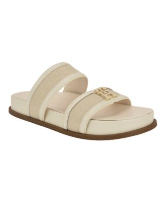 Women's Jiana Logo Footbed Slip-On Sandals