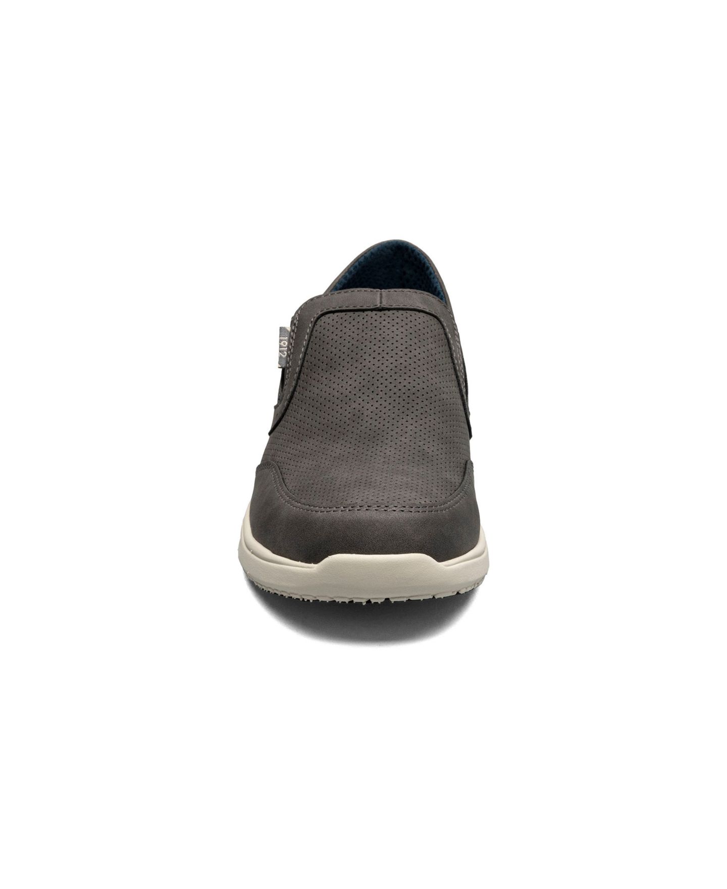 Мужские туфли Nunn Bush Conway Ez Moc Toe Slip On, цвет: Угольный — фото 5