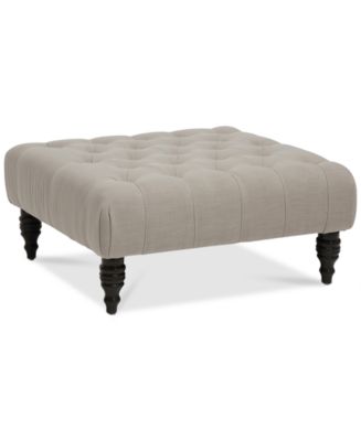 Furniture Abigail Ottoman - Macy's