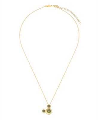 Cubic Zirconia Mickey Mouse Dream Birthstone Pendant Necklace