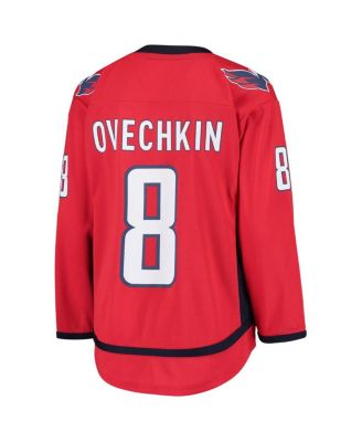 Big Boys and Girls Washington Capitals Home Replica Player Jersey - Alexander Ovechkin
