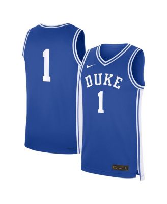Nike - Men's 1 Royal Duke Blue Devils Road Replica Jersey